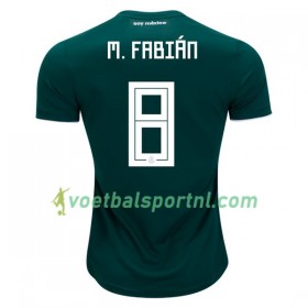 Mexico M.Fabian 8 Thuis Shirt WK voetbal 2018